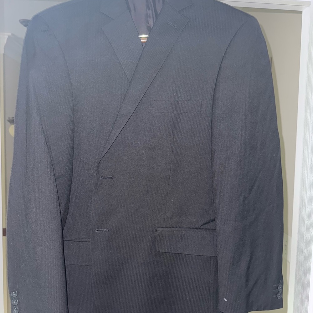 Perry Ellis Black Suit Coat